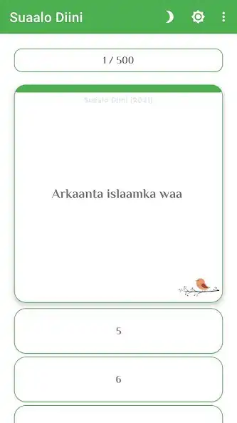 Play Suaalo Diini ah [2022] as an online game Suaalo Diini ah [2022] with UptoPlay